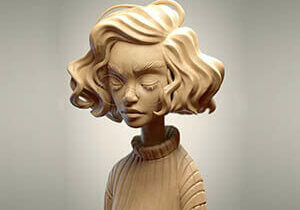 SCULPTING WITH CLAY PORTRATIS